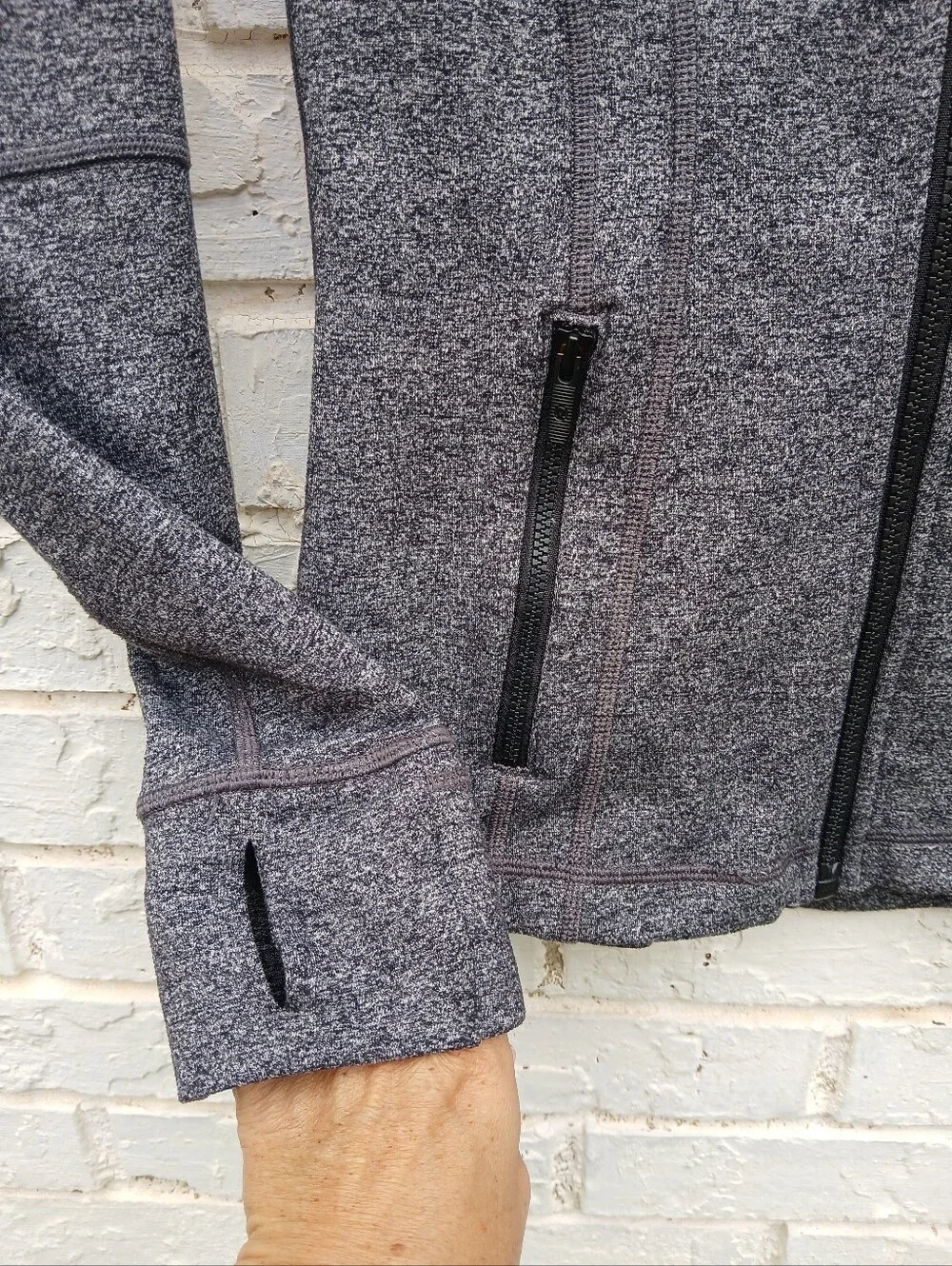 Lululemon Define Jacket Size 6 Gray Full Zip